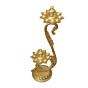Brass Divi, Handcrafted Decorative Oil Lamp KBH07579