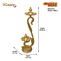Brass Divi, Handcrafted Decorative Oil Lamp KBH07579
