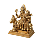 Brass Shiv Parivar , Handcrafted Divine Idol Set KBH07590