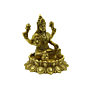 Brass Lotus Lakshmi Idol KBH07601