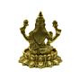 Brass Lotus Lakshmi Idol KBH07601