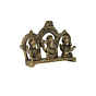 Brass Kaman Ganesh Laxmi Saraswati Idol KBH07605