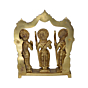 Brass Kaman Ram Darbar Set Idol KBH07630