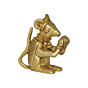 Brass Rat Figurine KBH07635