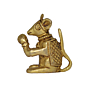 Brass Rat Figurine KBH07635