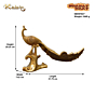 Handcrafted Decorative Peacock Figurine KBH07637