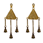 Brass Labh & Shubh Bell Hanging KBH07716
