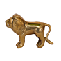 Brass Lion Standing Small Figurine KBH07718