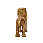 Brass Lion Standing Small Figurine KBH07718