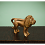 Brass Lion Standing Small Figurine KBH07718