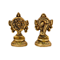 Brass Small Sangu Chakra Set KBH07726