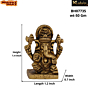 Handcrafted Mini Ganesh Idol KBH07735