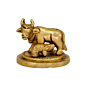 Brass Cow and Calf Miniature Idol KBH07779
