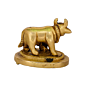 Brass Cow and Calf Miniature Idol KBH07779
