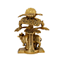 Brass Radha Krishna under tree 6 Inch KBH07907