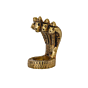 Brass 5 Face Snake Statue KBH07929