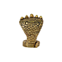 Brass 5 Face Snake Statue KBH07929