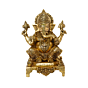 Brass Ganesha Idol KBH07933