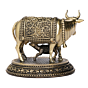Brass Cow & Calf Statue  KBH09684