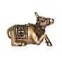 Brass Nandi Idol  2 Inch KBH09563