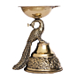 Brass Peacock Diya KBH09582