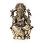 Brass Ganesha Idol KBH09676