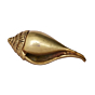 Brass Shankh Height 2 Inch KBH09687