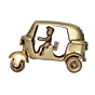 Brass Auto Rickshaw Model KBH09691