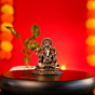 Brass Ganesha Idol KBH09694