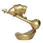 Brass Ganesha Idol  10 Inch KBH09695