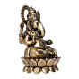Brass Ganesha Idol KBH09696