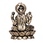 Brass Lakshmi Idol KBH09724