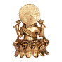 Brass Lakshmi Idol KBH09729
