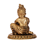 Laddu Gopal Brass Statue for Home Temple, Puja & Janmashtami Decoration, BH09732