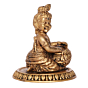 Laddu Gopal Brass Statue for Home Temple, Puja & Janmashtami Decoration, BH09732