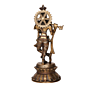 Brass Krishna Idol KBH09823