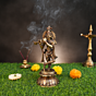 Brass Krishna Idol KBH09823
