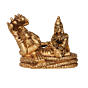 Brass Vishnu Laxmi Idol KBH09834