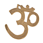 Brass Om Wall Hanging KBH06574