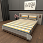 kerala-inspired-rustic-striped-double-handloom-cotton-bedsheet-set-with-pillow-covers-90x100-prince-handloom