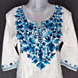Women Embroidered Pure Cotton short Kurta