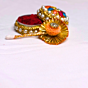 kumkum box with sindoor, sindoor dibbi with tilak stick, organic red sindoor powder, handmade kumkum box, sindoor box for pooja, wooden sindoor box India, natural sindoor online, Santarms sindoor set