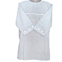 Women Embroidered Pure Cotton white short Kurti