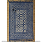 Block printed rug