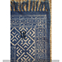 Block printed rug