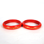 Gold Work Red Bangles Set
