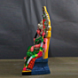 Handcrafted Goddess Samayapurathamman Idol | 64x38x25cm