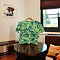 Stylish Tie-Dye T-Shirt in Green - 100% Cotton Bio Wash 