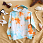 Unisex Tie-Dye Hooded Sweatshirt - Full Sleeve