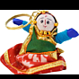 Santarms Rajasthani Katputli Gudda Guddi Keychain